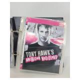 Collection of DVD games