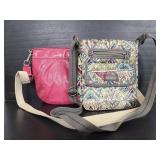 Sakroots bag and pink hand bag