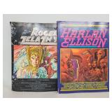 Illustrated Roger Zelazny & Harlan Ellison books