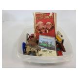 Vintage assortment of junk drawer finds