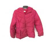 Wonder Nation pink fleece lined girls winter coat