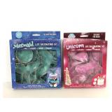 Mermaid and Unicorn 5piece cookie cutter sets