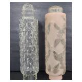 Two Art Deco Sky Scraper globes