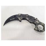 Max Force curved blade pocket knife