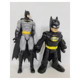 Two Batman oversized action figures