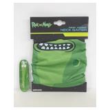 New Rick & Morty neck gaiter w/ candy in tin