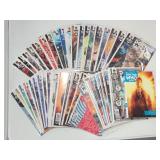 Collection of 42 Dr. Who comics & 1 graphic novel