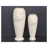 Two Lenox bud vases