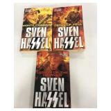 Cassell Military Paperbacks Sven Hassel novel trio