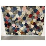 Hand made patchwork quilt