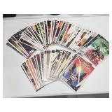 51 mostly marvel comics & 6 graphic novels