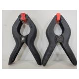 Two, wolfcraft and gross stabil, work clamps