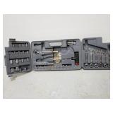 Wrench and sockets tool set w/ case