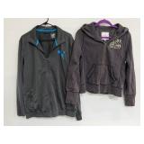 Puma & American Eagle zip up hoodies