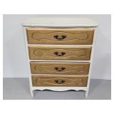 Four drawer vintage French Provincial dresser