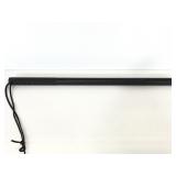 Black steel self defense baton
