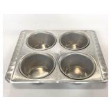 Vintage Wilton aluminum large cupcake pan