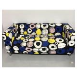 Funky retro inspired  dot couch