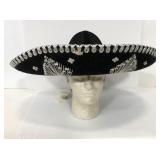 Sombreros Salazar authentic black&silver sombrero