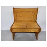 Small breakfast nook bench