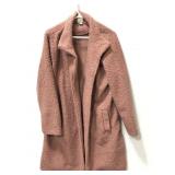 A New Day pink fuzzy jacket- women