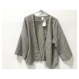 A New Day quarter sleeve gray cardigan