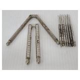 HMO metal nutcrackers and picks