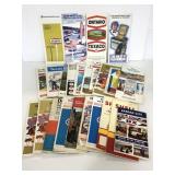 Twenty four vintage road trip maps