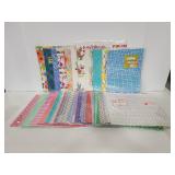 Large lot of assorted vintage gift wrap