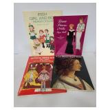 Vintage paperdoll books