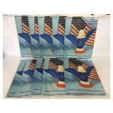 Ten Eagle American Emblem paper table decors
