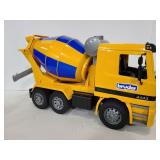 Bruder toy concrete mixer truck