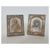 Mount Carmel metal religious figure decor