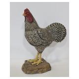 Barred Rock Danbury Mint resin chicken statue
