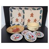 Collection of Christmas dishes