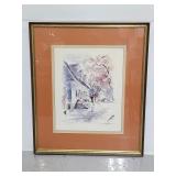 Framed lithograph print by John Haymson Davidson