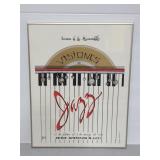 Framed Visiones Jazz poster