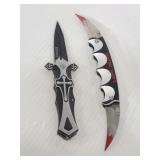 Cross and Vampire Lovers pocket knives