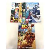 Disney Princess, Frozen, and Toy Story comics