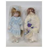 Two Seymour Mann Connoisseur dolls