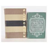 Vintage Economics & English In Action books