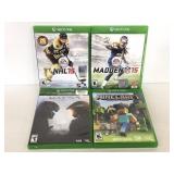 Four XBox One Games