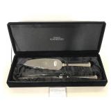 Things Remembered engraved cake cutting set