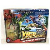 The Amazing Spider-Man web launchers slingshot