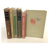 Six vintage assorted wildlife/vegetation books