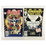 Pair of punisher comic books, 2099 #1 & war zone