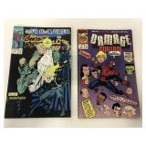 Pair of 90s marvel comic books, damage control#1