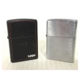 Pair of zippo lighters