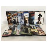 Ten movies on DVD