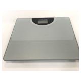 Glass top digital bathroom scale